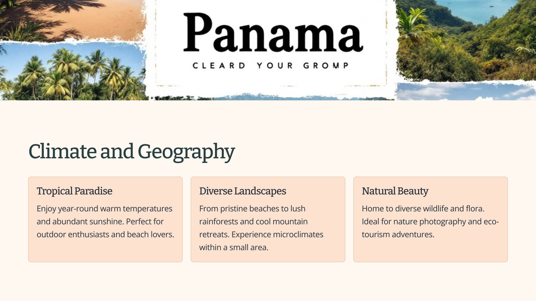 PANAMA THE IDEAL DESTINATION FOR US EXPATS