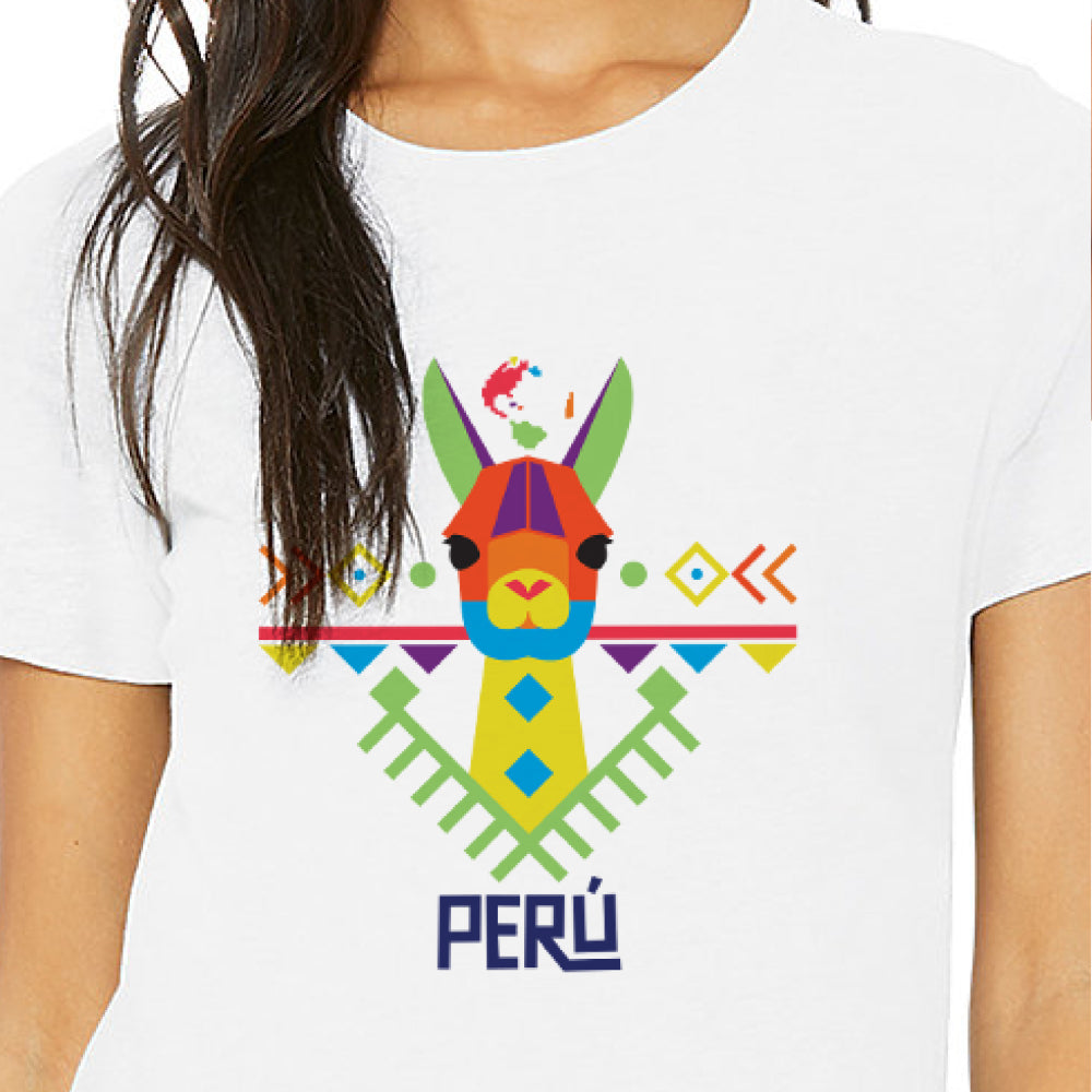 Peru Machu Picchu White T-Shirt for Women